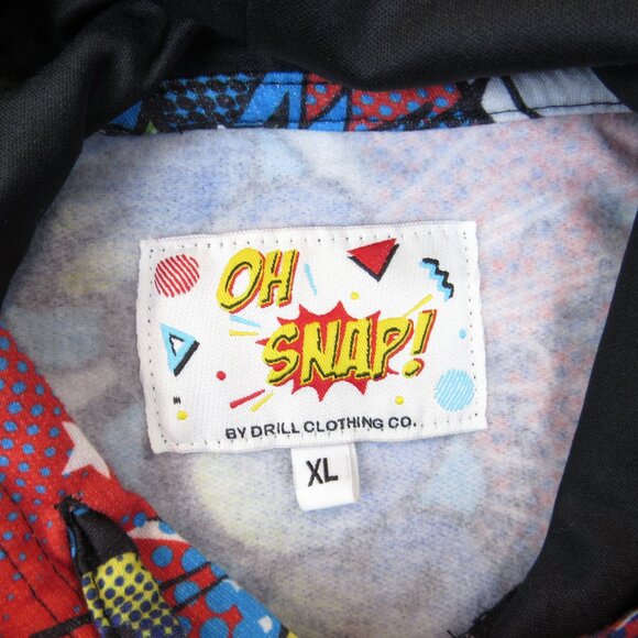 Oh Snap! By Drill Clothing Oh Snap Comic Book Hoodie Sweater Streetwear - Picture 4 of 11